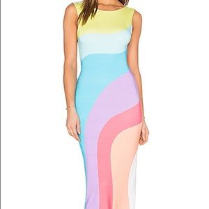 Mara Hoffman Tie Back Midi Dress in Auralight - XS